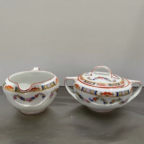 ROYAL INNSBRUCK M Z VIENNA AUSTRIA  Lidded Sugar - Picture 4 of 6
